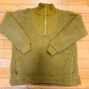Aerie Sherpa Half Zip